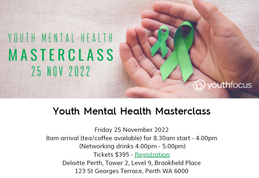 Calling all #youthmentalhealth clinicians and professionals! Join us for a full day, interactive Youth Mental Health Masterclass and hear from leading clinicians and researchers. Find out more and register: rideforyouth.com.au/2023/event/you…

#mentalhealth | #rideforyouth