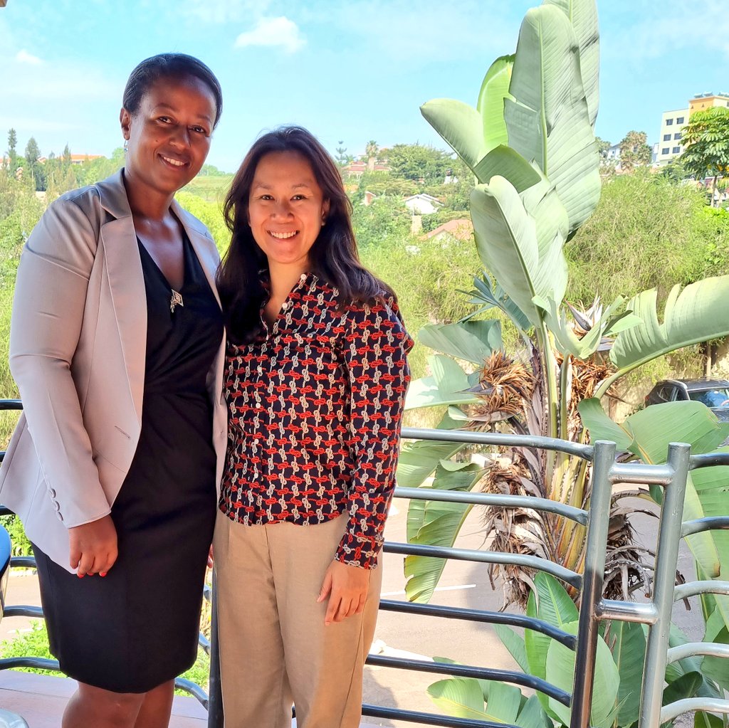 MichelleKristy_'s tweet photo. After 2 years, so pleased to finally meet key stakeholders of @EIF4LDCs funded @ITCnews #SheTrades Rwanda project discussing our successful collaboration &amp; exploring areas to multiply impact for women in trade. Thank you PS @RNiwenshuti1 @RwandaTrade and @JeanneFM1 @PSF_Rwanda https://t.co/kqWMe02lIE
