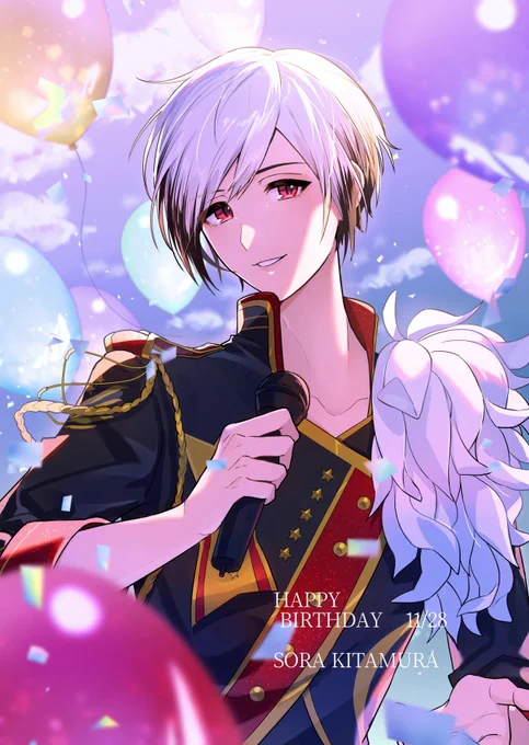 大好きなモバエム衣装を着た想楽くんたち(過去絵含む) 