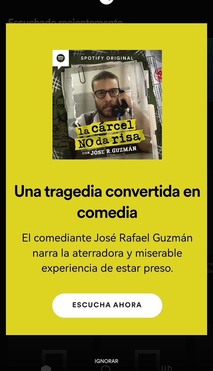 endcode's tweet photo. @SpotifyColombia tengo desactivadas las notificaciones (todas), pero sigo recibiendo anuncios, ya estoy pagando por un plan sin anuncios pero siguen apareciendo, que hago? https://t.co/OgOYbKfmI3
