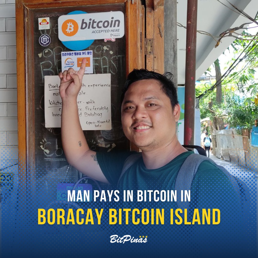 [Op-Ed] <a href="/harryinitiative/">Harry Santos</a> travelled to Boracay &amp; documented his experience paying BTC in the <a href="/BitcoinIslandPH/">Bitcoin Island Philippines 🇵🇭</a> bitpinas.com/op-ed/i-got-a-…

@Pouch_PH #Bitcoin