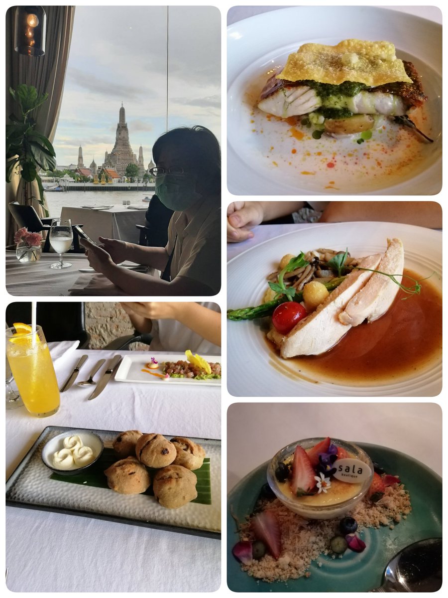RakNuan's tweet photo. Dinner at #SalaRattanaKosin
#Thailand
#KitchenWorld
#WelcomeToThailand
#APEC2022THAILAND https://t.co/ARc6PCEybm