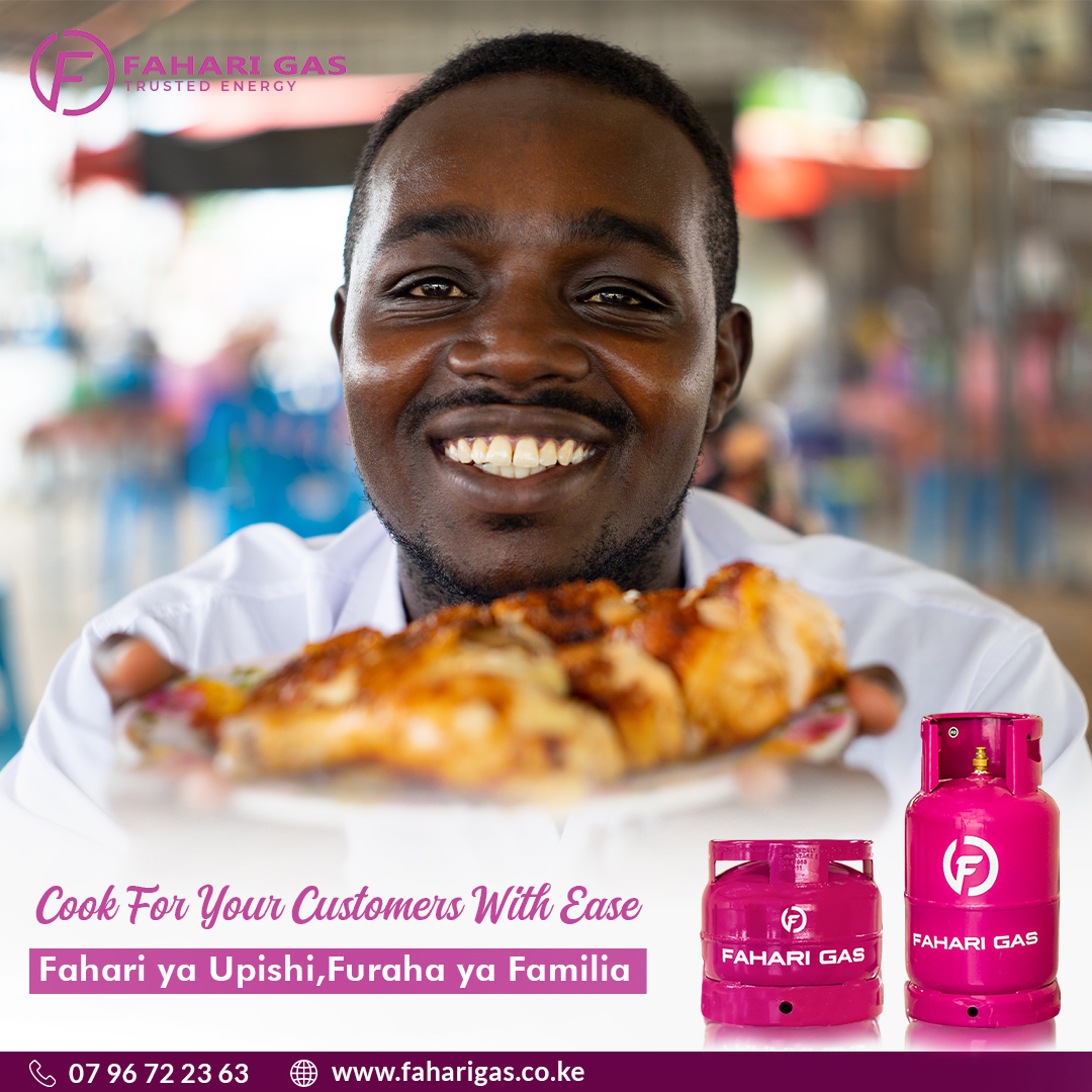 FahariGas's tweet photo. Cook for your customers with ease thanks to our affordable 50kg gas cylinder that is ideal for cafes, kibandaskis and small restaurants.
Contact us today via this link https://t.co/QRXeuek7va to buy or become an agent.

 #FurahaYaupishi #FurahaYafamilia https://t.co/WiELgc5yp0