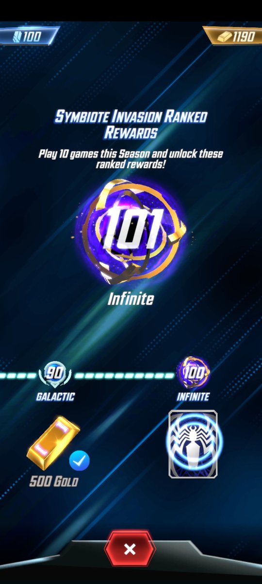 DMClarke5's tweet image. Been Very addicted to Playing @MARVELSNAP for just over a week now and the completionist in me now satisfied reaching #Infinite with this Dino Destroy Build while in #Pool2