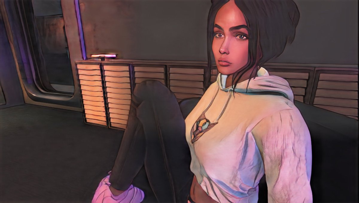 devastationborn's tweet image. It was certain that Hangars Liquides had been the most logical place for the servers. Beyond that, it was Blue’s carapace after the loop anchors. It was where she remembered who she was before returning for Moxie. #devastationborn #hangarsliquides