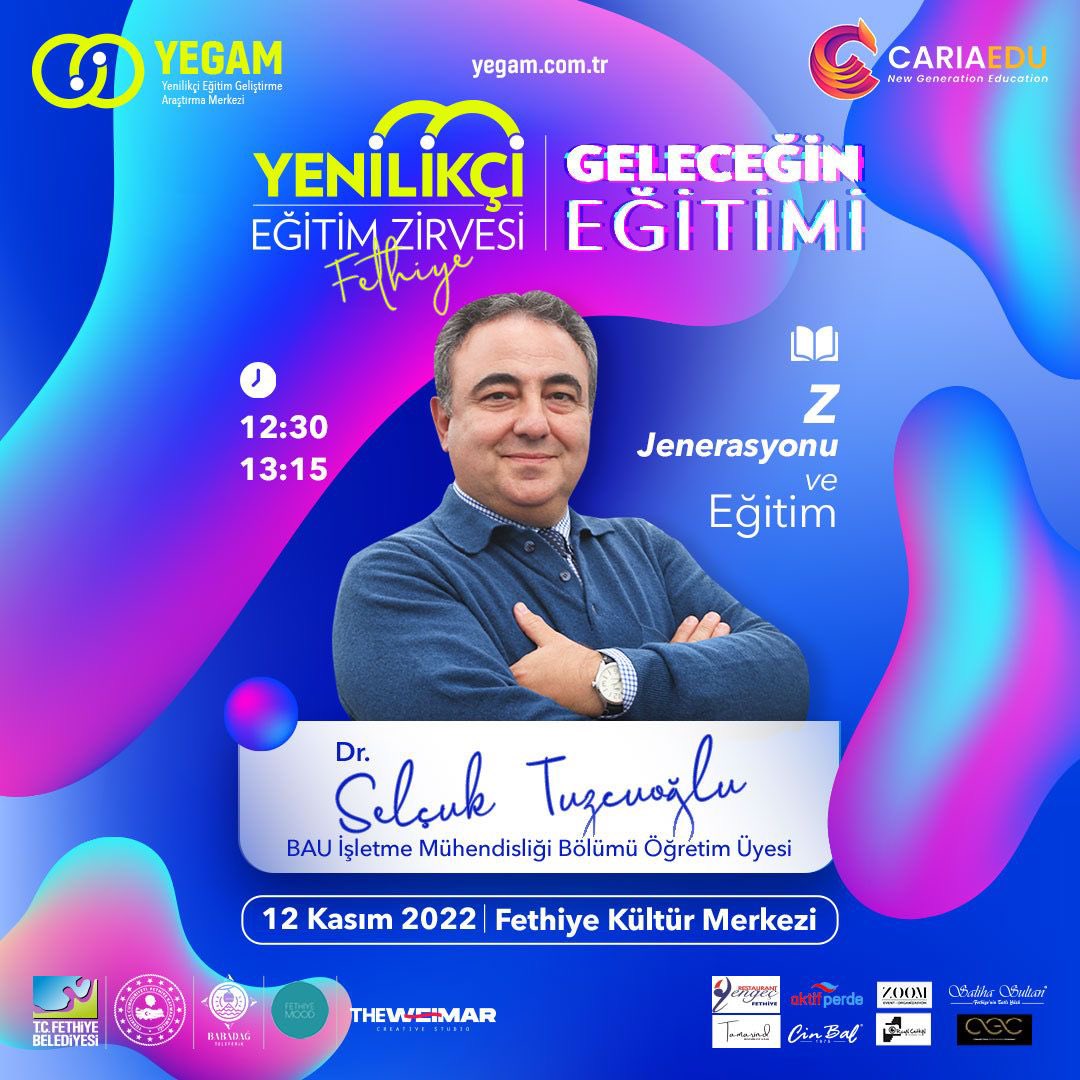 Birbirinden değerli konuşmacıların katılımıyla gerçekleşecek olan YEZ Fethiye 12 Kasım 2022 tarihinde Fethiye Kültür Merkezi’nde gerçekleşecek!

*Oturum sonu imza etkinlikleri yapılacaktır.

Başvuru için: yegam.com.tr/yez-fethiye/