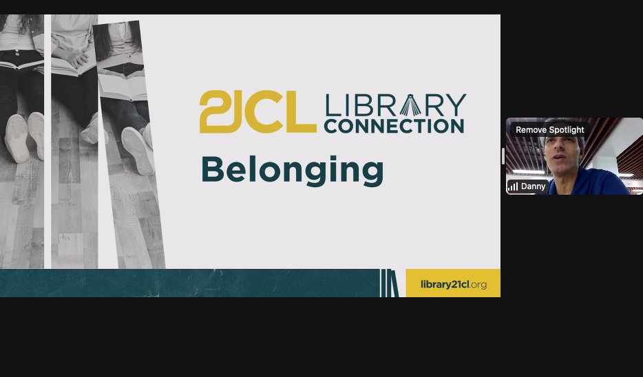 Kicking off #libconnection with @DannyGlasner welcoming the community