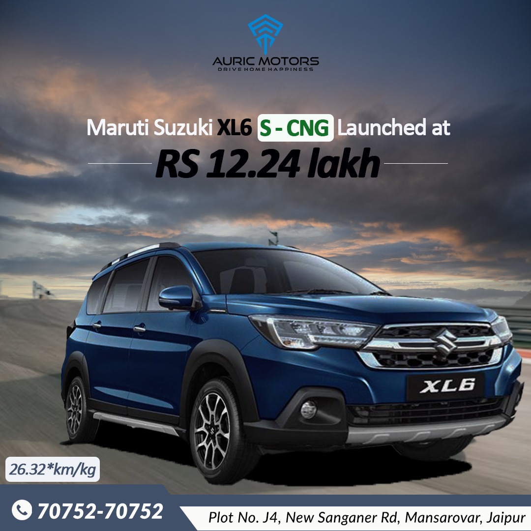 AuricMotors's tweet image. The NEW Age XL6 is now available in S-CNG from Maruti Suzuki🚘
Powered by Tech and designed for the Bold, welcome aboard The New Age XL6.
 #NEXA #Createlnspire #TechGoesBold #cng #AuricMotors
Disclaimers:
1. Creative Visualization.
2. Now launched in S-CNG.