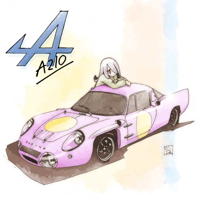 日仏混交(・×・)#いい四気筒の日 