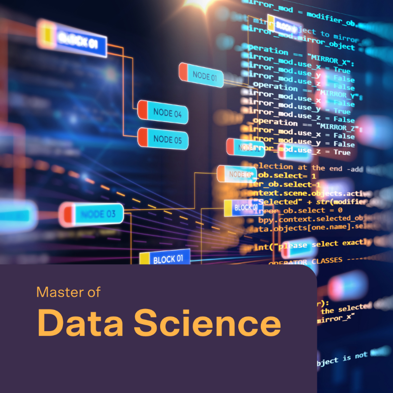 unisqaus's tweet photo. Your industry is calling out for professionals to fill the gaps. 👨‍🎓 Graduate as an accredited Data Scientist in just two years.