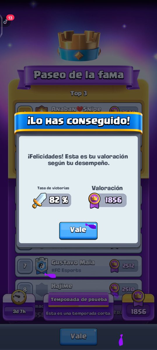 CarlosZ_04's tweet photo. Pude haberlo hecho mejor... #ClashRoyale #fypシ https://t.co/Ze2abNx6fa