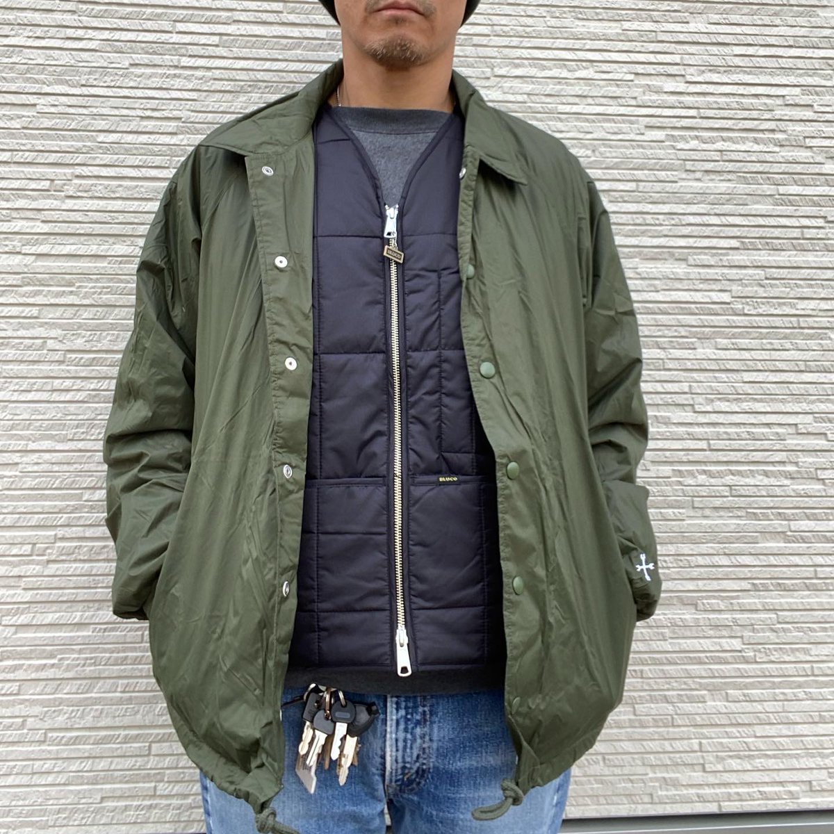phorgun's tweet photo. BLUCO / V - VEST / ベスト(全3色） [OL-058-022]
https://t.co/6jdc1IS7st

中綿にプリマロフトを使用したリップクロスのVベストが入荷しました！

We can ship all everywhere!
#phorgun 
#bluco 
#uncrowd 
#bwg 
#fashion 
#workshirts 
#work 
#motorcycle 
#surf 
#skateboard 
#outdoor
#vest https://t.co/ngWt2Vhvwt