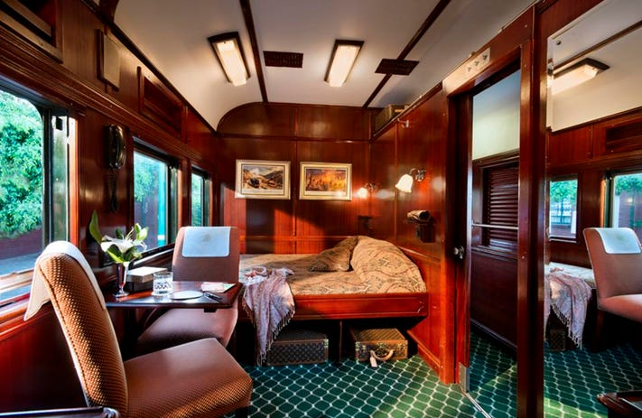 pitdesi's tweet image. TIL you can own your own private rail car & attach it to an Amtrak train
only ~100 private cars in operation in the US, they are extremely expensive (~$300k+) + Amtrak charges ~$5/mile.
But there are 100 rich train lovers out there!
amtrak.com/privately-owne…
