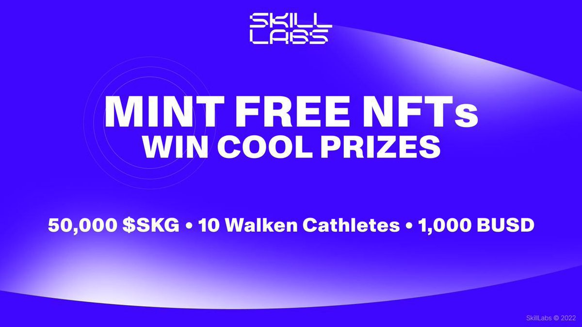 airdropinspect's tweet photo. New airdrop: Skill Labs (SKG)
Total Reward: 50,000 SKG, 10 NFTs &amp; 1,000 BUSD
Rate: ⭐️⭐️⭐️⭐️
Winners: For Everyone, Top 10 &amp; 100 Random
Distribution: 7th November

Airdrop Link: https://t.co/6WWBcS0gWf

#Airdrop #Airdrops #Airdropinspector #SkillLabs #SKG #Crypto #Bitcoin https://t.co/vHFj2bvPLW