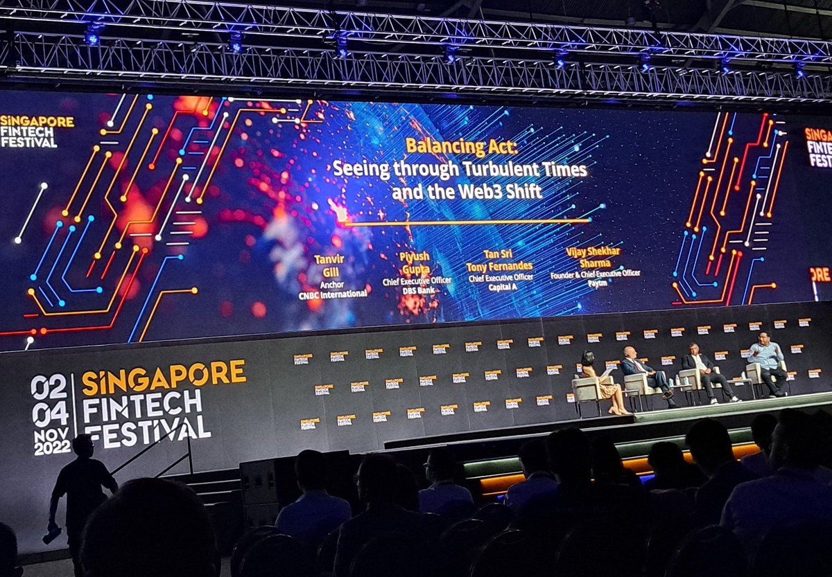 "Market distortion has been a real challenge for us... In #fintech, we see huge amounts of thrown in to buy customers &amp; destroy competition." - Tony Fernandes of Capital A <a href="/airasia/">AirAsia</a> at #SFF2022