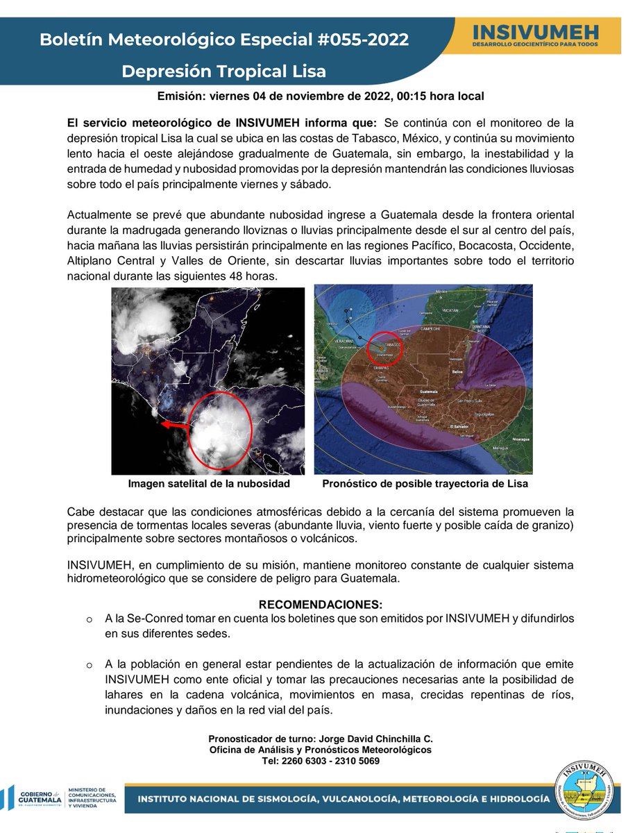 4Jul #INAMEHInforma Precipitaciones Totales Estimadas #FelizLunes  #MáximaMoral