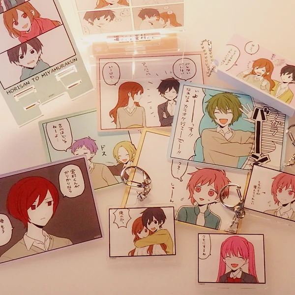 eeo Store「堀さんと宮村くん」公式グッズ、第2弾は11/5(土)より店頭販売開始です! 第1弾も販売中なので、どちらもよろしくお願いします☺️ https://t.co/jX61C5nrzg 