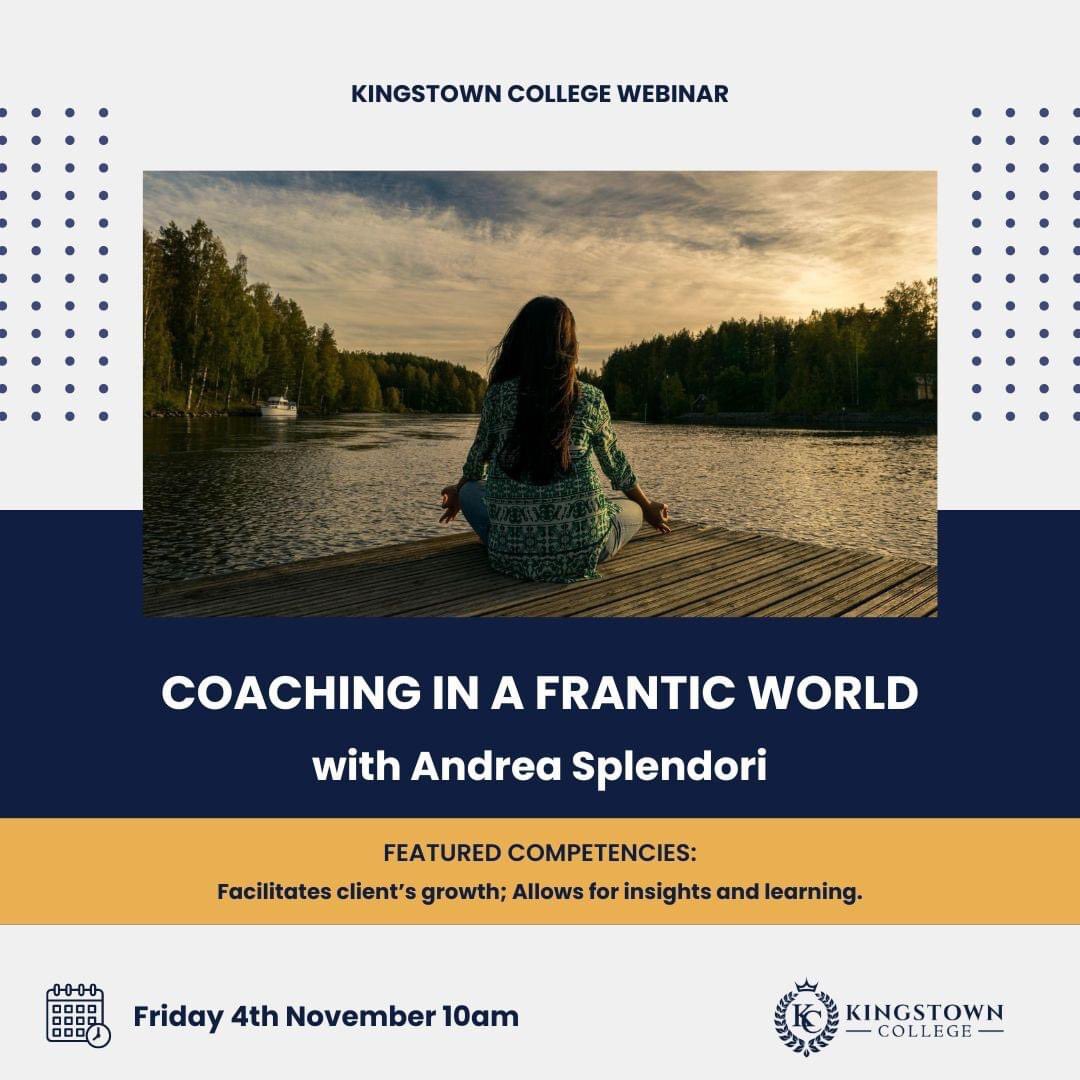Always Learning
Always Curious
Always Adapting 

#cpd <a href="/ECSLCoaching/">Kingstown College</a> <a href="/AndreaSplendori/">Andrea Splendori</a>