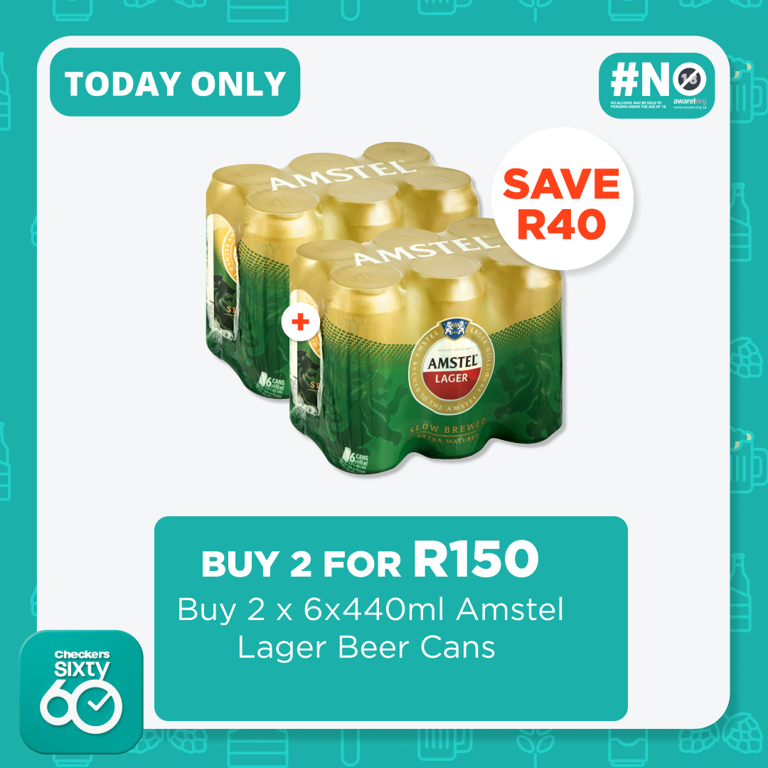 Checkers Sixty60 on Twitter "Don’t miss our Beer Friday deals! Crack