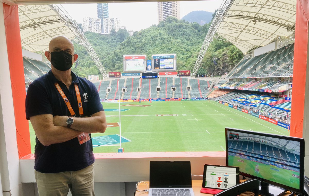 Great to back at this iconic stadium and #Rugby event. We’re all already for what will be some fantastic #HSBC @WorldRugby7s #OURHK7s #HK7s action later today #qualification #olympics #paris2024 Don’t miss the action #WheretoWatch world.rugby/sevens-series/…