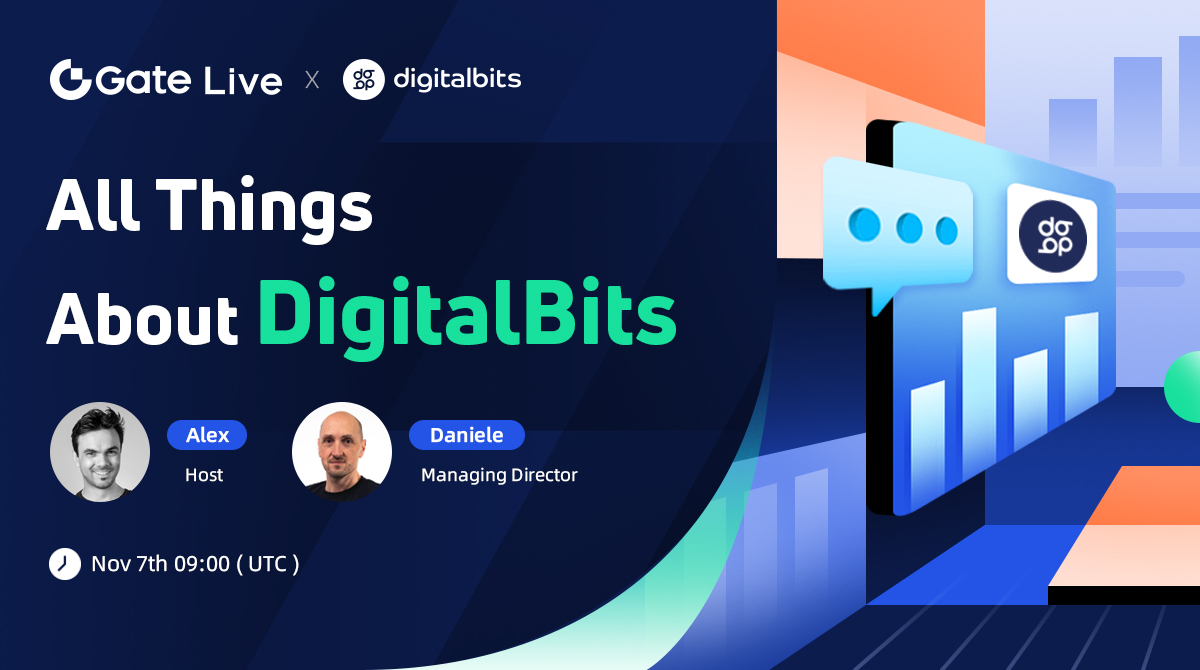 Gate__Live's tweet photo. Livestream Giveaway! @DigitalBitsOrg 
📢https://t.co/r4ZHYT7q0O

⏰When: Nov 4 - 7, 4:00 UTC

❓Rules:
Follow @GateioLive 
RT and tag your friend
Be active in the comments

🎁40 lucky Winners will share $800 Tokens.
🚀Boost 🎁 by joining to LIVE stream!(up to $50 for each winner) https://t.co/3ftFFG7VrY