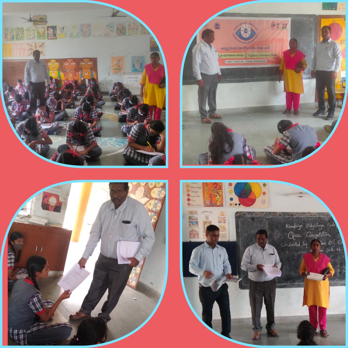 KVkadapa's tweet image. During #VigilanceAwarenessWeek in our @KVkadapa, We Conducted quiz under the supervision of #SambaSivaRao, Chief Plant Manager of @IndianOilcl Kadapa and #SunilKumarPandey, Manager LPG Safety, Kadapa Region. Here is the glimpse of pics and Videos
@KVS_HQ @CVCIndia 
@KvsHyderabad