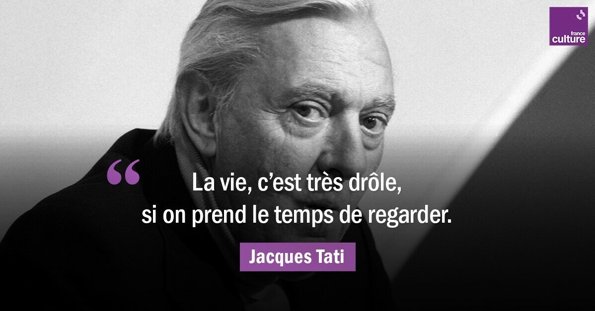 franceculture's tweet photo. Le maître du burlesque Jacques Tati mourait il y a 40 ans. 

🎬 Décors titanesques, gags multiples et plans d'ensemble permanents : (re)découvrez l'une des ses œuvres majeures "Playtime" pour comprendre la finesse de son regard. 

➡️ https://t.co/4V1uOrUdcM https://t.co/Ju3cQtQaic