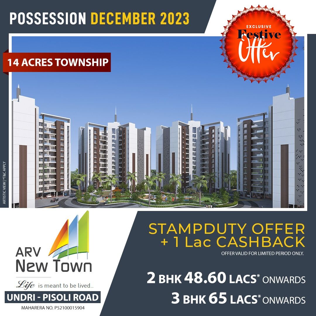 group_arv's tweet photo. 𝐀𝐫𝐯 𝐍𝐞𝐰 𝐓𝐨𝐰𝐧 @ 𝐔𝐧𝐝𝐫𝐢-𝐏𝐢𝐬𝐨𝐥𝐢 𝐑𝐨𝐚𝐝
𝟏𝟒 𝐀𝐜𝐫𝐞𝐬 𝐓𝐨𝐰𝐧𝐬𝐡𝐢𝐩
Stamp Duty Offer +1 Lakhs Cashback
2 BHK @ ₹ 48.60 Lacs＊ Onwards
3 BHK @ ₹ 65 Lacs＊ Onwards
𝐥𝐢𝐦𝐢𝐭𝐞𝐝 𝐩𝐞𝐫𝐢𝐨𝐝 𝐨𝐟𝐟𝐞𝐫
𝐏𝐨𝐬𝐬𝐞𝐬𝐬𝐢𝐨𝐧 𝐛𝐲 𝐃𝐞𝐜𝐞𝐦𝐛𝐞𝐫 𝟐𝟎𝟐𝟑 https://t.co/iHOpZWg2m4