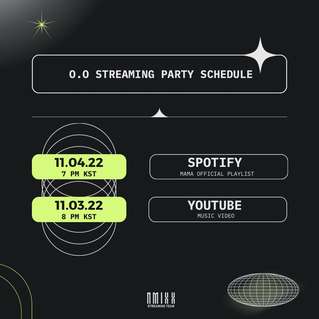 NMIXX_ST's tweet photo. [🎉] #MAMAVOTE STREAMING PARTY

NSWERS!

It’s the last day for WWFC Voting! Let’s optimize our votes &amp; give it our all by streaming our queen #nmixx O.O together💪

📻Spotify (30% of final vote)
— 7pm KST⏰

▶️M/V: (10% of final vote)
— 8pm KST⏰

See you later🤩 RT to spread‼️ https://t.co/HRmLVNrZPf