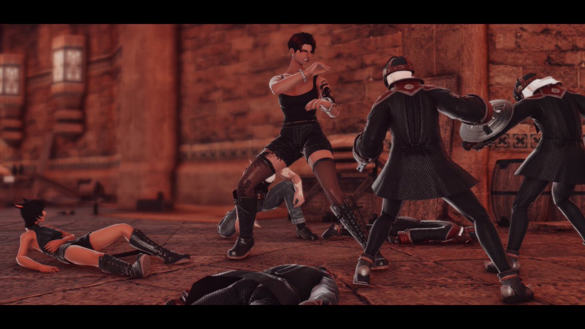 sageorenji's tweet photo. That one time I saved M'inerva and Ren from some Garlean intruders.... https://t.co/c1LAnms1FM