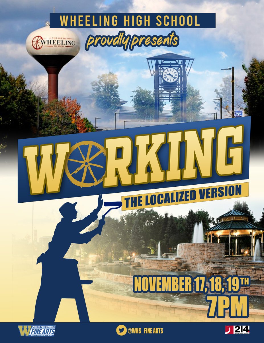 WHS_FineArts's tweet image. Tickets go on sale Monday!
So proud of this show....different than anything we have produced in the past. We have created hybrid script honoring our own community members🤯
#LOCALHEROS
#PRIDEINPERFORMANCE
#MAKINGITMATTER
@Wheeling_Cats @hubbardbradford  @rkinnee @MrReinhart_Tech