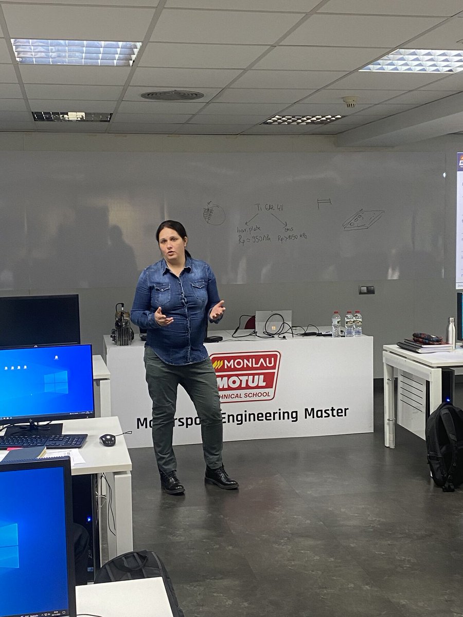 VsystemTech's tweet image. We are back in @MonlauMotul technical school, to support with our experience the talented students of #motorsport engineering master where CEO Silvia Gaiani had a teaching session focused on motorsport engineering manufacturing.

#WeAreVsystem #welding #hydroforming #tubebending