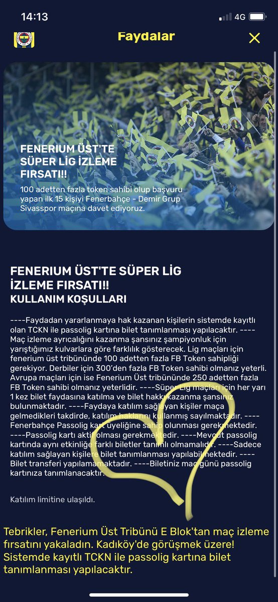 tunk43's tweet photo. Teşekkürler @Fenerbahce 💛💙 https://t.co/4at1sdmNf6