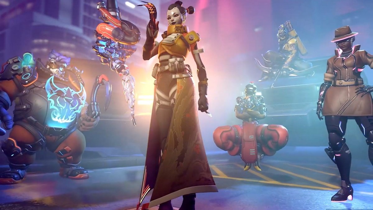 TheGeekAtom's tweet photo. #Overwatch2 's next hero will be revealed at #OWLGrandFinals 
https://t.co/SSLpHXGHlm https://t.co/l7P23LlpM9