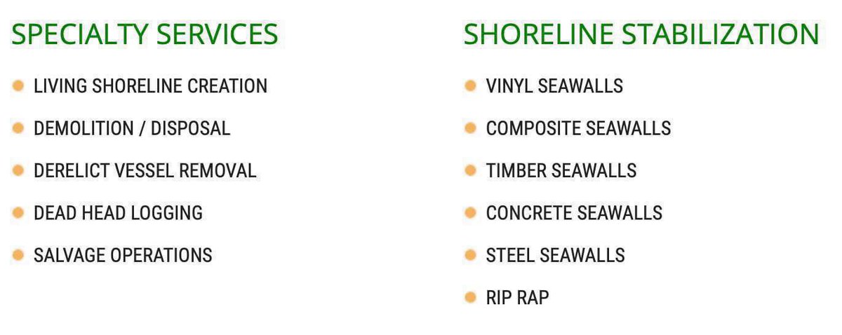 SEClineConstruc's tweet image. S.E. Cline Construction offers cost effective environmentally conscious engineering with solid design solutions to fit our customer&apos;s needs. Our primary service area is the state of Florida.
clineconstruction.net/marine-constru…