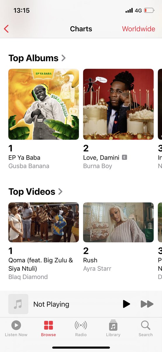 GusbaNdiBaba's tweet image. We are on number one worldwide 😭😭 please mention @KabzaDeSmall_ I need a ft with him 😭😭😭😭.   paradise.fanlink.to/EPYaBaba