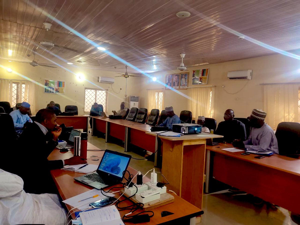 WHO NWZ Coordinator Visit to Jigawa State, During his remark in our weekly in- house technical meeting he commended WHO Jigawa team for improved surveillance, RI activities and timely submission of reports.