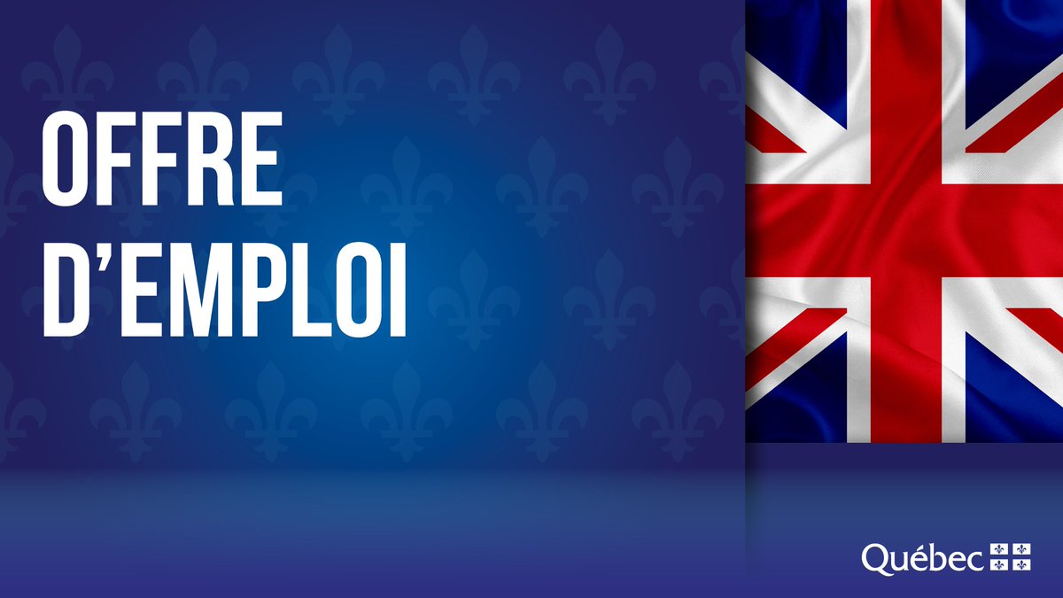 QuebecUK's tweet image. 📢 OFFRE D'EMPLOI - Une nouvelle occasion de rejoindre notre équipe à Londres!
Nous recherchons un(e) 𝗥𝗲́𝗰𝗲𝗽𝘁𝗶𝗼𝗻𝗻𝗶𝘀𝘁𝗲 𝗲𝘁 𝗮𝗴𝗲𝗻𝘁(𝗲) 𝗮𝗱𝗺𝗶𝗻𝗶𝘀𝘁𝗿𝗮𝘁𝗶𝗳(𝘃𝗲).
➡️ bit.ly/3G1AW7F
Date limite: 21 novembre
#OffreEmploi #Emploi #Londres