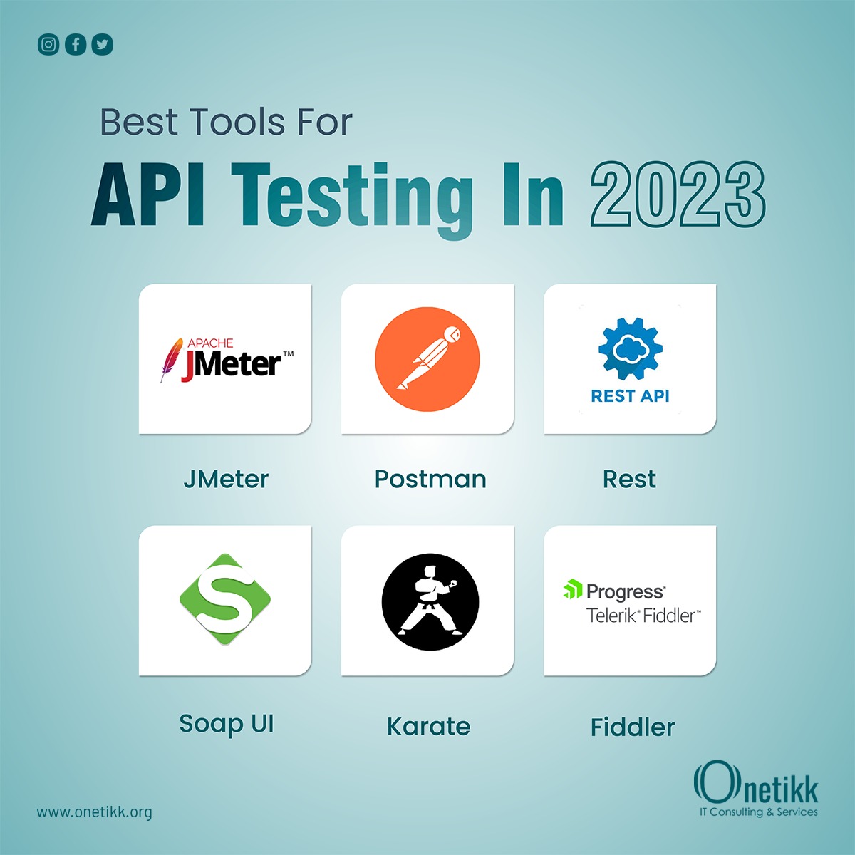 onetikk's tweet image. API testing has become a must with the rise of cloud applications and connected platforms. Many of the services we use every day depend on multiple APIs that work together.
Best Tools to use for API Testing in 2023
#APITesting #APITestingTools #ProgrammingInterface #onetikk