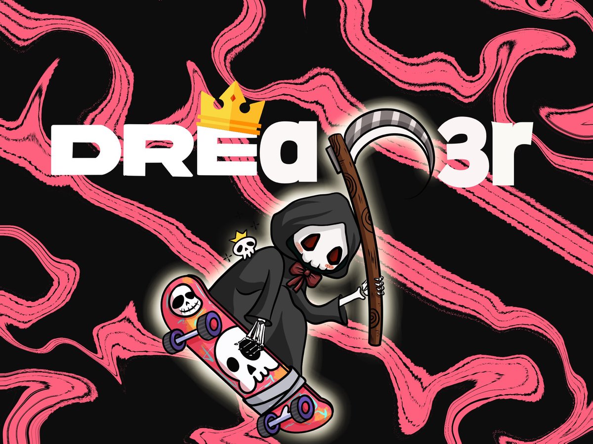 Dre's Empire x Hey! Reap3r

Whitelist = FREE MINT!!

🎁5x WL spots for the public
🎁45x WL spots for our holders

Must: 
1. Follow @Hey_Reap3r &amp; <a href="/Dres_Empire/">Dre</a> &amp; @beccanart
2. Like, rt and tag 3 friends
3. Join: discord.gg/dresempire

Ends in 48 hours!