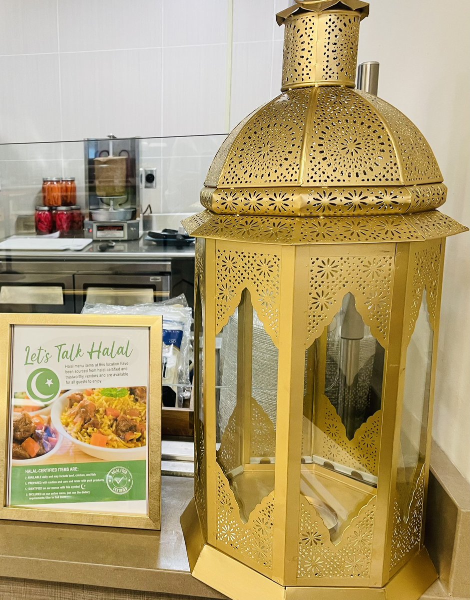 ChefHannah419's tweet photo. Metz Culinary Management launched Shawarma last week at ECMC’s Great Lakes Cafe. We have received some great feedback from our guests on the authentic Middle Eastern flavors. What makes Shawarma so special is that it’s completely and proudly Halal @MetzCulinary #Inclusion https://t.co/WO3RaSqllP
