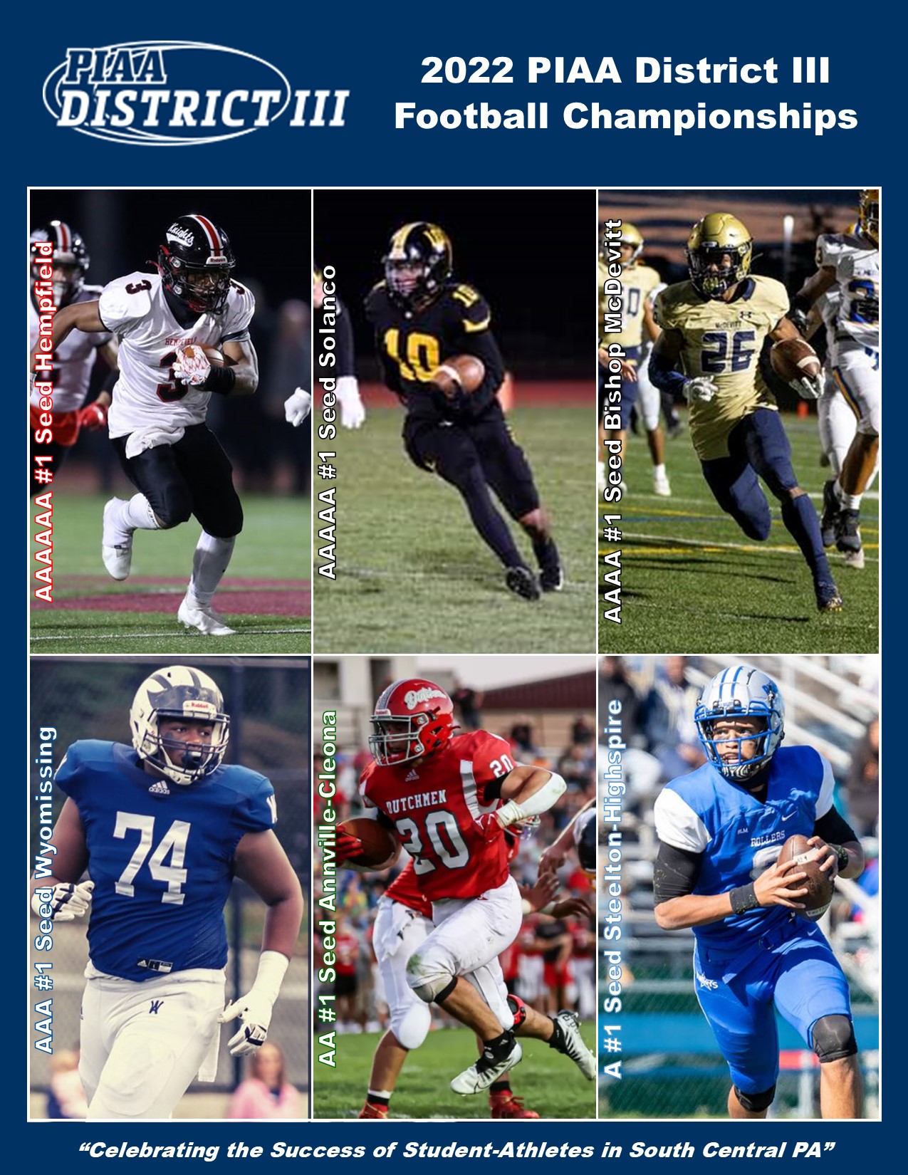 PIAA District III on Twitter "Great weather for playoff football. If