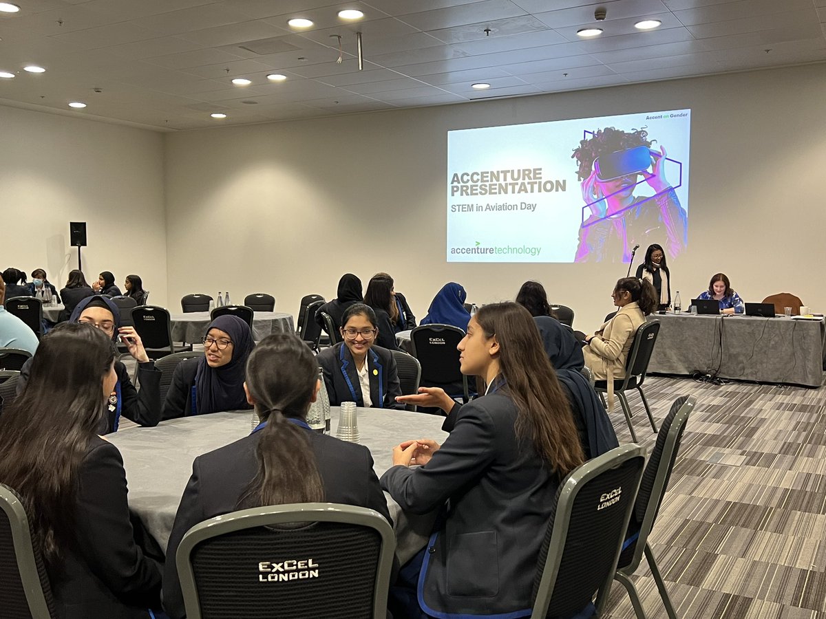 STEMRussell's tweet photo. A great journey so far @TfL as group of 36 @the_ursuline pupils make way to the #STEMinAviation annual event @ExCeLLondon a full house the challenge today @LondonCityAir is all about decarbonisation #ZeroEmissionFlight should be a really good day learning abt #career #Elba #LCY https://t.co/SJHcf7HQQU