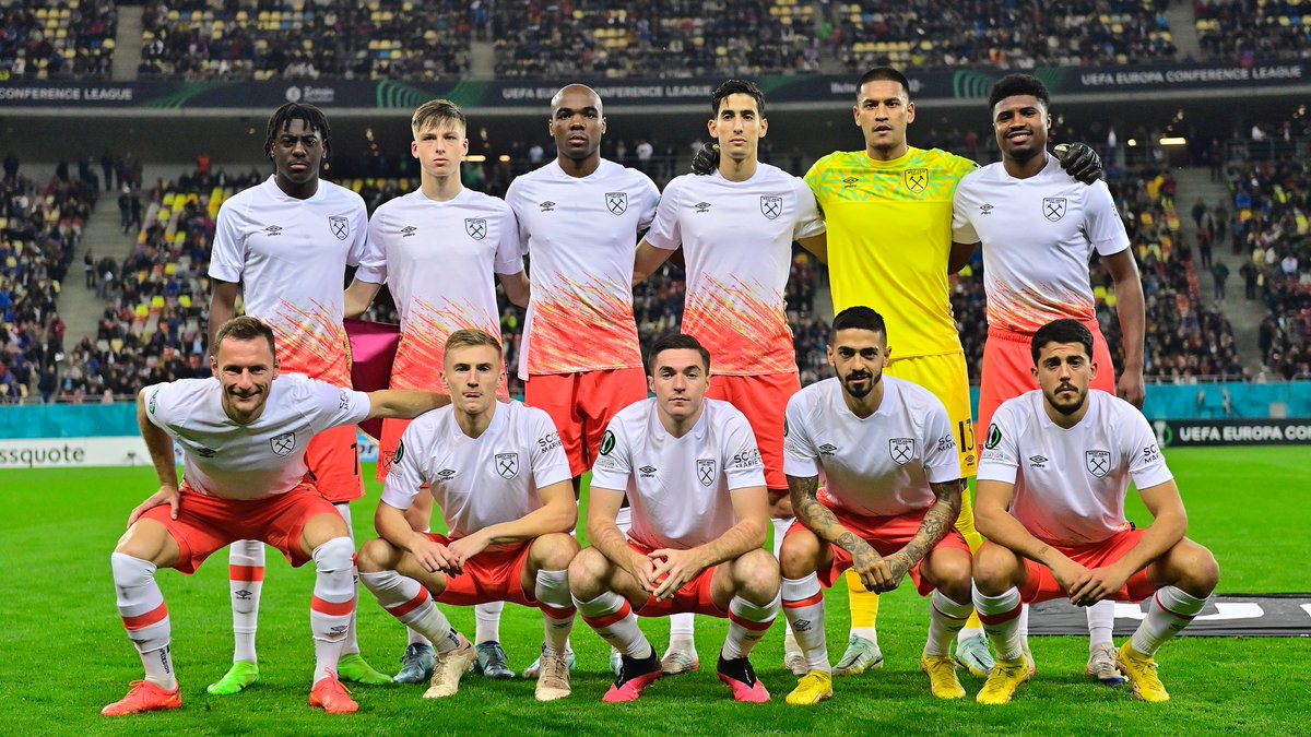 WestHam's tweet photo. First team in #UECL history to win all six group stage matches ✅ https://t.co/yvJWrEdhof