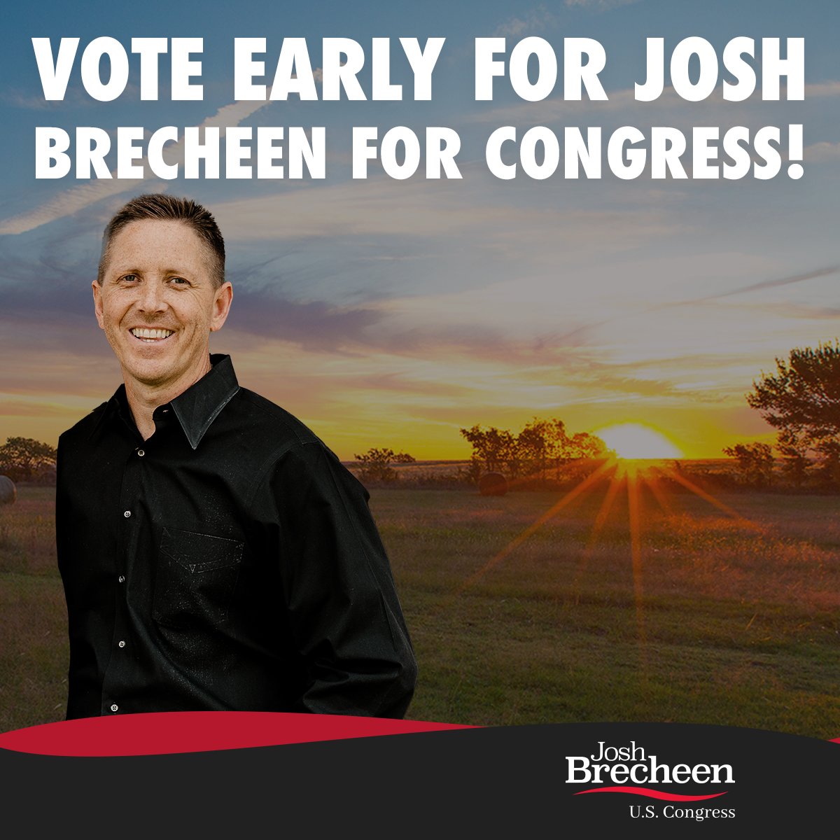 Be sure to vote early for Josh Brecheen for Congress! Like and retweet to show your support!