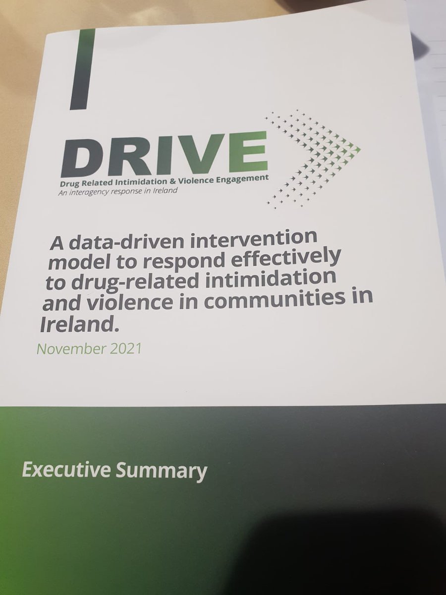 As chair of North Dublin Regional Drugs &amp; Alcohol Taskforce <a href="/northdublinrdtf/">NrtDublin Drug&AlcTF</a> it was my pleasure to open the DRIVE workshop. A really important national initiative being led in #Fingal to help people &amp; families affected by drug related intimidation &amp; violence.