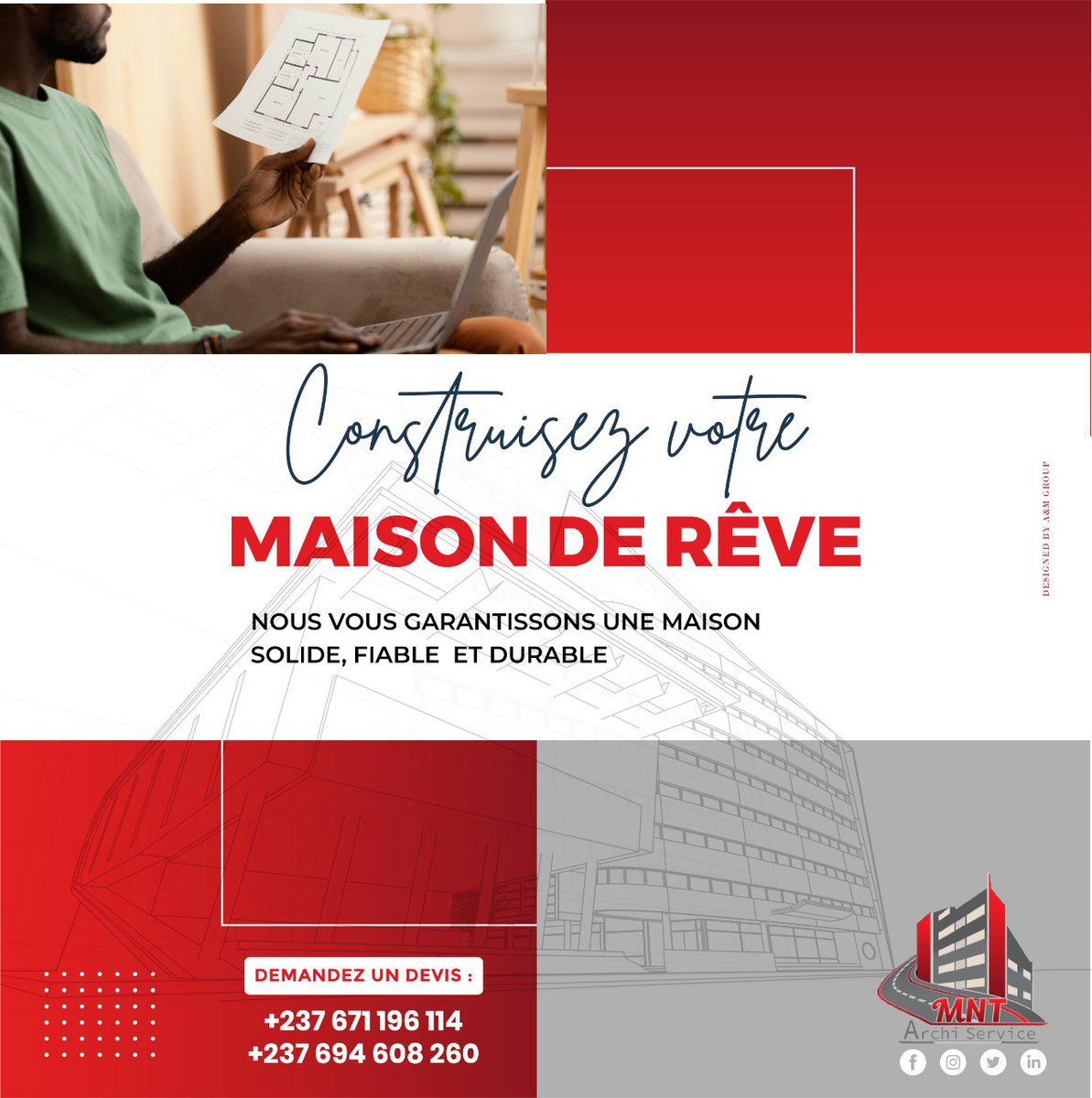 MONUMENTCONSTR1's tweet photo. Un rêve ?? Nous sommes là pour le réaliser ❤️🤍
#chantiers #237k #BTP #projets #conception #constructionlife #projectmanagement https://t.co/mVhqHTZa2R