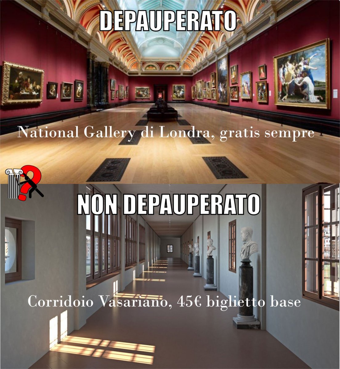 miriconosci's tweet photo. Il ministro Sangiuliano lo ha ribadito ieri al @Tg1Rai : "togliere il biglietto depaupera il valore delle opere nei musei".
Per cui, ad esempio: https://t.co/BuxAcFFw3l