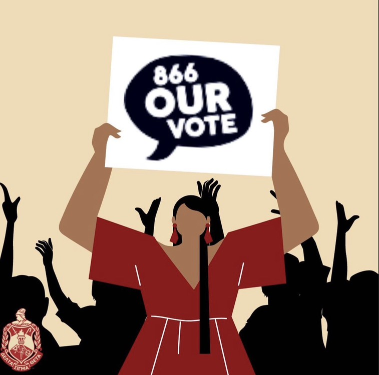 If you or someone you know runs into a problem voting on November 8th, call the hotline at 866-OUR-VOTE. Let’s make sure EVERY eligible voter has the opportunity to participate in our democracy by casting a vote and having that vote count! 
 #866OurVote  #ForwardWithFortitude