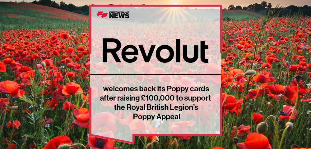 Revolut welcomes back its Poppy cards, after raising £100,000 to support the Royal British Legion’s Poppy Appeal
zpr.io/6ZKEDezu7wvg
#Fintech  #Paytech #FFnews